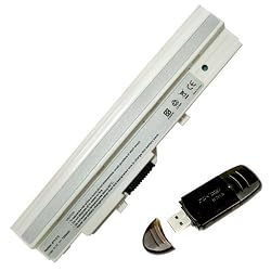 7200mAh 9 Cells Replacement MSI Wind U90 U90X U100 U100X MS-N011 U100W-085NL series battery fit BTY-S11 BTY-S12 3715A-MS6837D1 14L-MS6837D1 6317A-RTL8187SE TX2-RTL8187SE series laptop w/ USB 2.0 SD Card reader as a free gift -- Replacement
