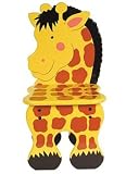 Wooden giraffe chair