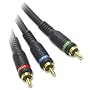 Cables To Go - 29112 - 3ft Velocity RCA Component Video Cable (Blue)
