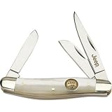 3-Blade Stockman Knife - Pearl (3.5") by