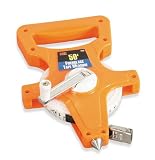Fiberglass Tape Measure, High Visibility - 50 Feet
