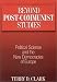 Book Beyond Post-Communist Studies: Political Science and the New Democracies of Europe
