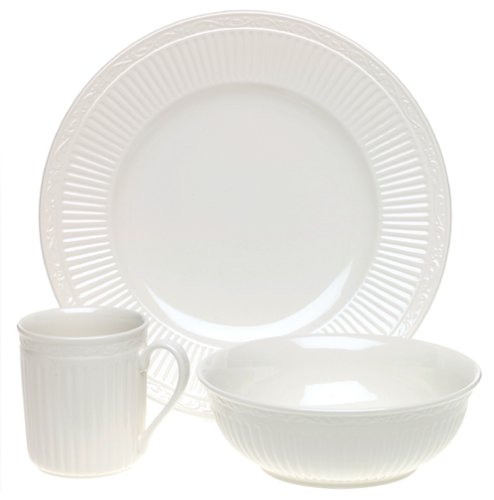 Mikasa Italian Countryside 12-Piece Dinnerware Set, Service for 4