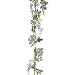 6' Wisteria w/Grape Vine Silk Flower Garland -Blue (case of 6)