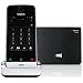Gigaset SL910 DECT Schnurlostelefon (8.13 cm (3.2 Zoll) Touchscreen, Bluetooth, Mini-USB, Freisprechfunktion) metall/pianoschwarz