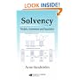 Solvency: Models, Assessment and Regulation