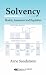 Solvency: Models, Assessment and Regulation