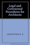 Legal and contractual procedure for architects