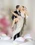 "Over the Threshold" Wedding Bride and Groom Figurine