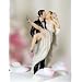 "Over the Threshold" Wedding Bride and Groom Figurine