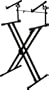 On-Stage Stands Deluxe Heavy Duty X 2-Tier Keyboard Stand