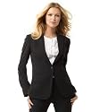 Calvin Klein Petite Single-Button Stretch Suiting Jacket