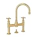 ROHL U.3709X-EG-2 LAVATORY FAUCETS, English Gold