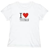 T-Shirt Woman White  Love Classic Tucuman  Argentina City