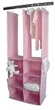 Tadpoles Basics Double Closet Organizer - Pink