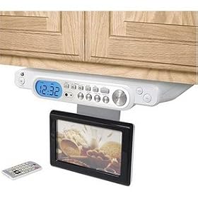 GPX KCL8806DT 7 Under Counter LCD TV Radio by 