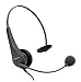 Fellowes(R) Headset, Monaural With Flex Boom