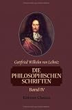 Die philosophischen Schriften: Band IV (German Edition)