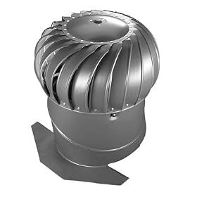 Air Vent #52609 12" Intern Turbine/Base