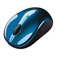 Logitech V470 Bluetooth Cordless Laser Mouse for Notebooks (Blue)