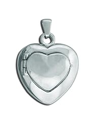 Sterling Silver "Photo" Cremation Locket 3/4 inch x 3/4 inch in Sterling Silver