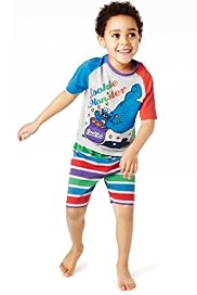 Cotton Rich Cookie Monster Short Pyjamas