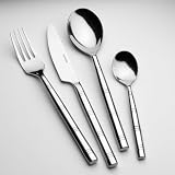 Amefa Monogram Premium Cane Polished Cutlery Set Stainless Steel 32 Piece