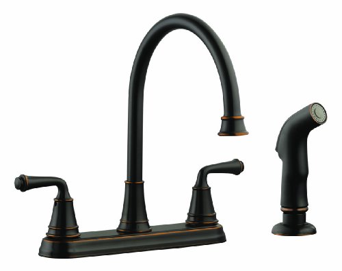 Click To Design House 524736 Eden Kitchen Faucet with Sprayer, Oil Rubbed Bronze Details... Design House 524736 Eden Kitchen Faucet with Sprayer, Oil Rubbed Bronze