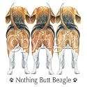 Nothing Butt Beagle Adult T-Shirt