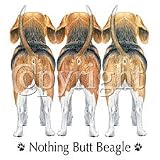 Nothing Butt Beagle Adult T-Shirt