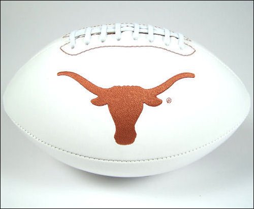 Buy TEXAS LONGHORNS FULL SIZE AUTOGRAPH FOOTBALL! UT by Licensed Products
