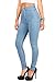 Vibrant Junior's High Waist Skinny Jeans