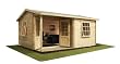 second hand log cabins