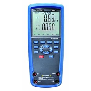 Reed R5001 LCR Meter, 20 MicroHenry to 2000 Henry Range, 0.001 MicroHenry Resolution, +/-0.2% Accuracy