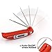 Funkychef® 2016 Model Meat Thermometer Instant Read For Cooking All Food Poultry Chicken Turkey Liquid BBQ Candy Grill Smoker Cooking And Kitchen Digital LCD Screen Long Probe Lifetime Guarantee
