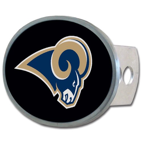 NFL St. Louis Rams Oval Hitch Cover