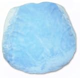 Furry Bean Bag Chair in Baby Blue