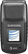 Samsung Rugby a837 Phone, Black (AT&T)