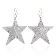 Made in Italy Pleasant Earrings Made of 14K/925 Gold plated Silver. Total item weight 15.0g Length 86mm