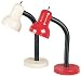 Goosy Collection White Finish Adjustable Gooseneck Desk Table Lamp