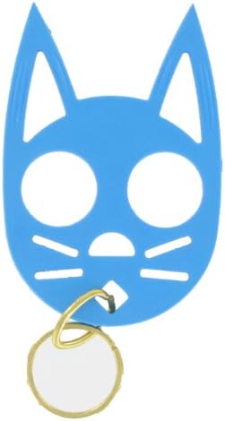The Cat Personal Safety Keychain -Light Blue
