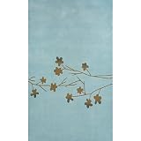 Daisy Rug - Blue (5x7.25 )