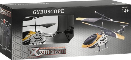 Imagen 4 de Fun2Get IX VIII O VIII - Helicóptero teledirigido con tecnología Gyro, color amarillo
