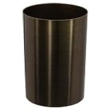 Kitchen & Housewares : Umbra Metalla Waste Can, Bronze