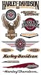 Harley-Davidson Motorcycle Logos #2 Stickers