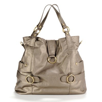 Hannah Convertible Diaper Bag Color: Bronze