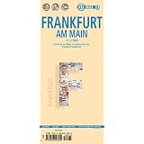 Laminated Frankfurt Map by Borch (English Edition)
