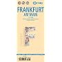 Laminated Frankfurt Map by Borch (English Edition)