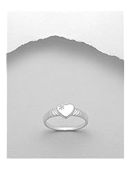 CZ Ring In 92.5 Sterling Silver