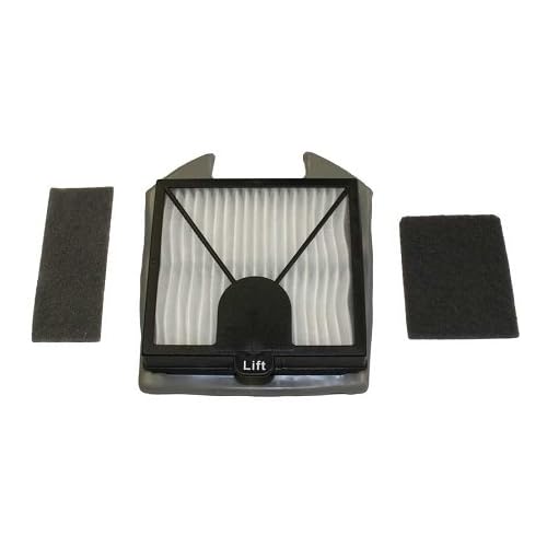 Shark EuroPro Canister Vac Cleaners EP722, EP722F Repl XSM722 Filter Kit EU